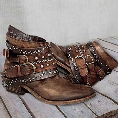 Nerri - Vintage Slip-On Damenstiefel
