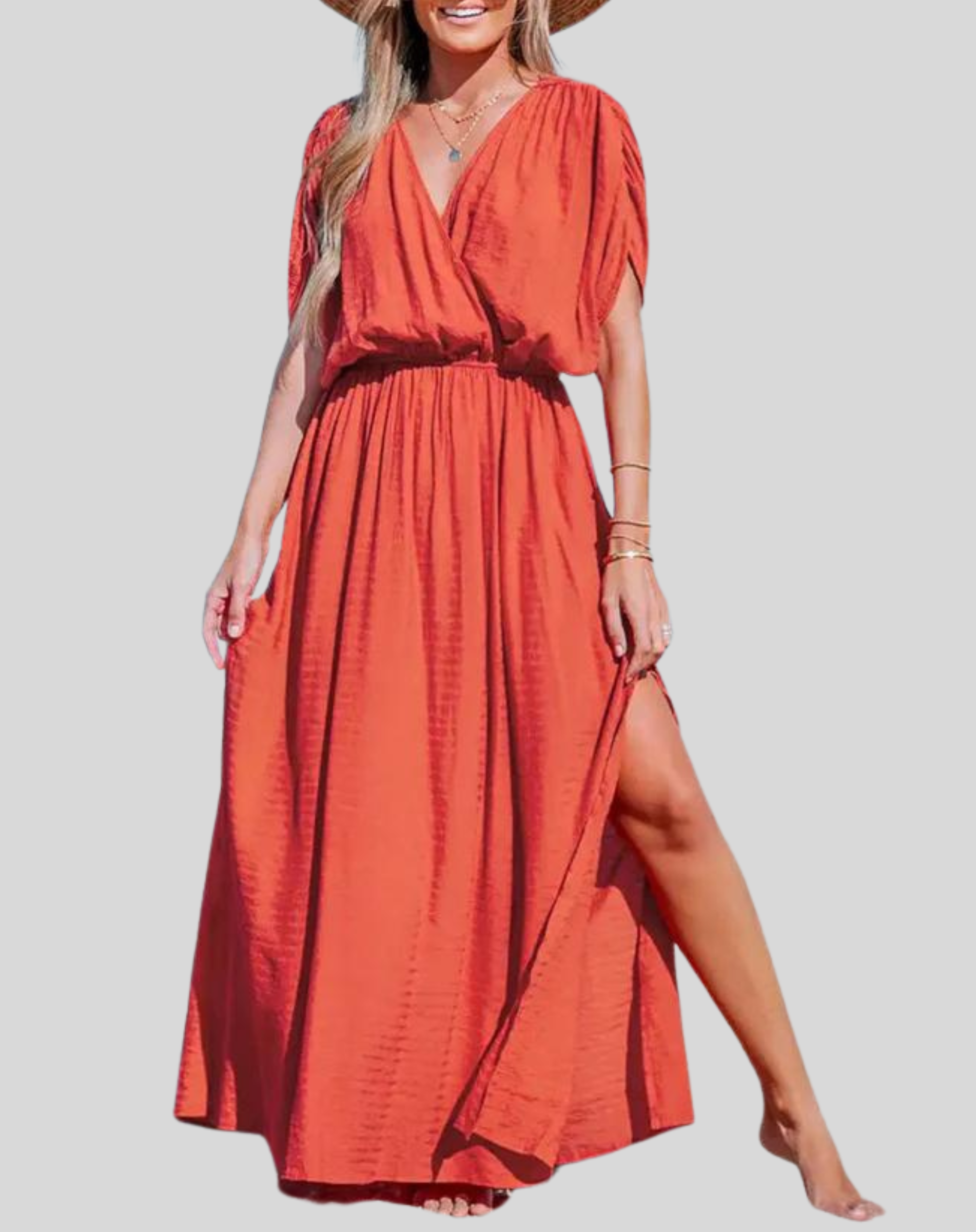 Lillymoda | Cora - Luftiges Sommerkleid in Maxilänge