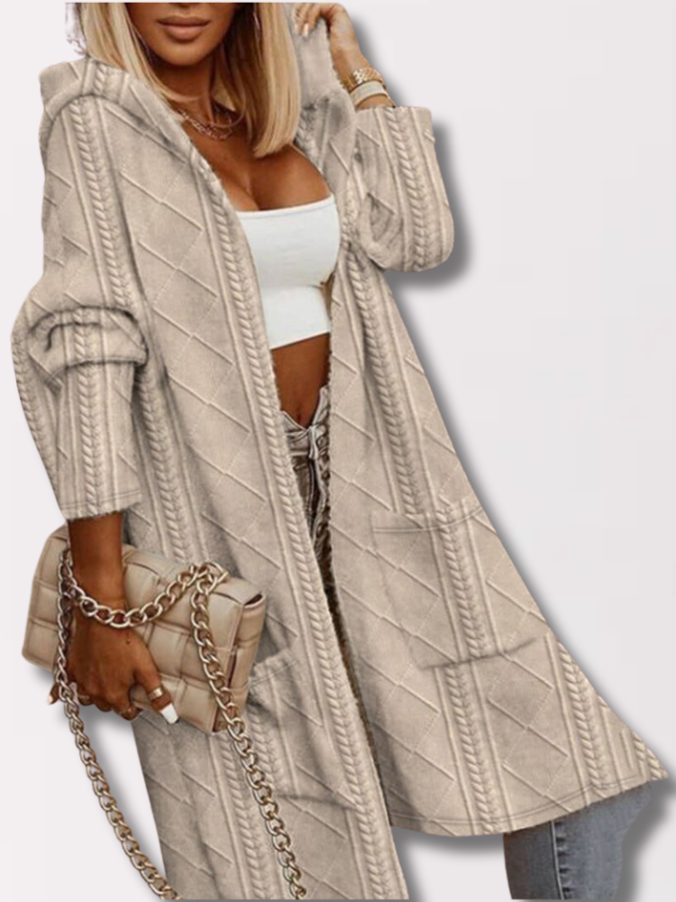 Lillymoda | Mia Elegante Kapuzenjacke