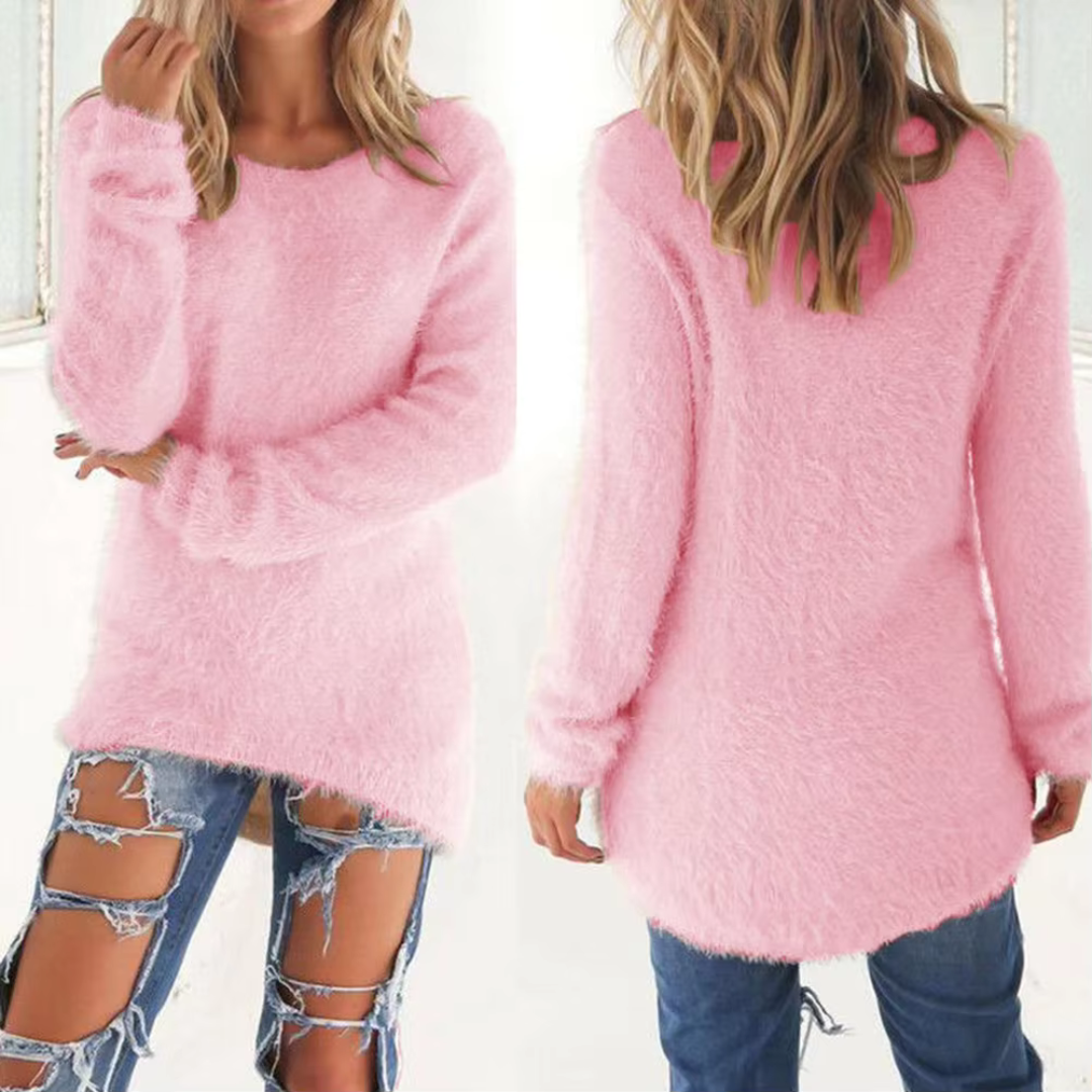 Amelia Langarm-Pulli | Bequemer Damenpullover für den Alltag