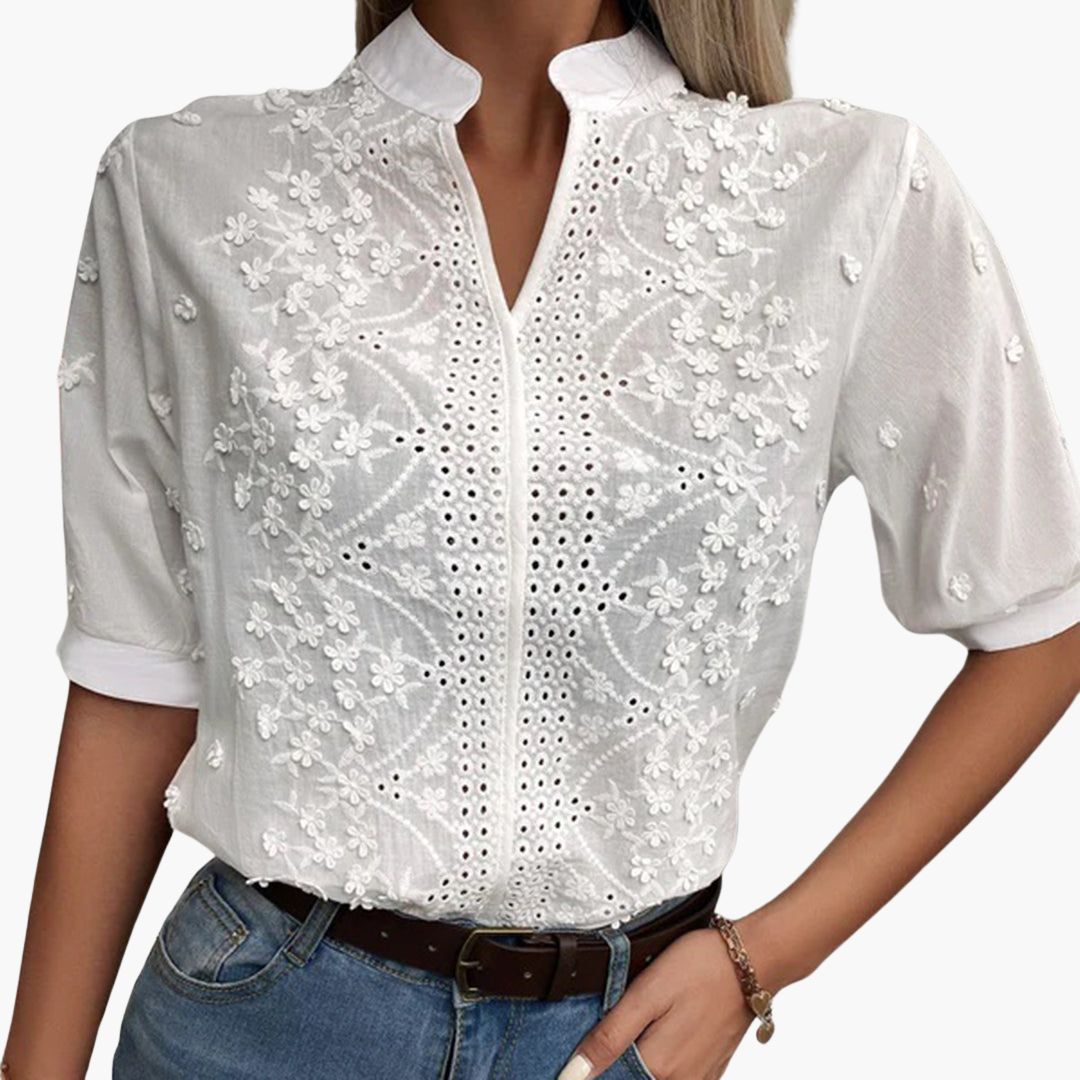 Stilvolle moderne Alltagsbluse für Frauen