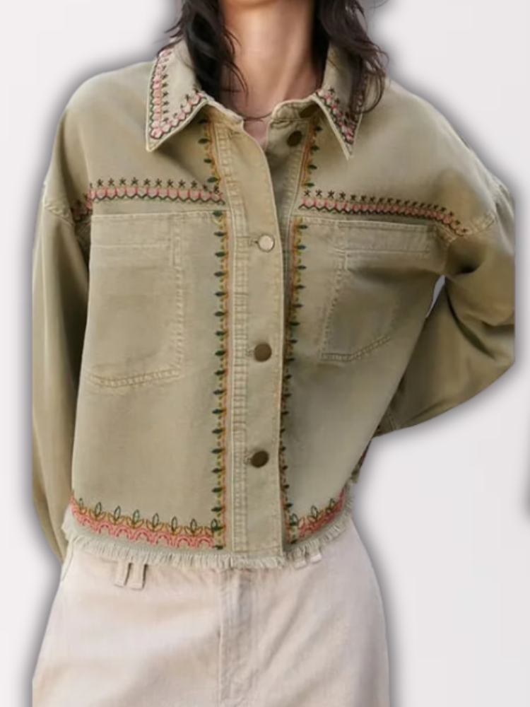 Lillymoda | Aleta Stijlvolle Vintage Jacke