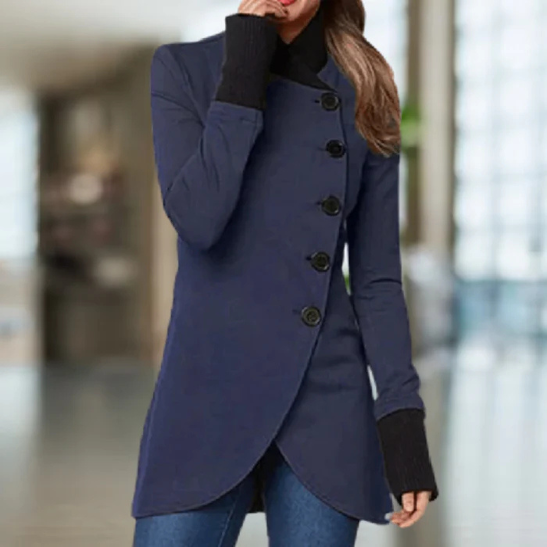 Yasmine Kragenjacke | Stehkragen-Jacke für Damen
