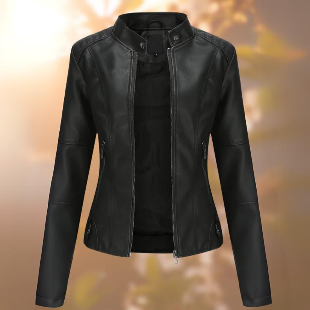 Nanna Lederjacke | Bikerjacke für Damen