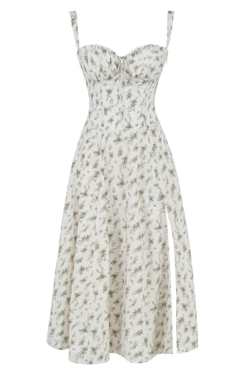 Lillymoda | Blakley - korsettiertes Blumen Sommerkleid