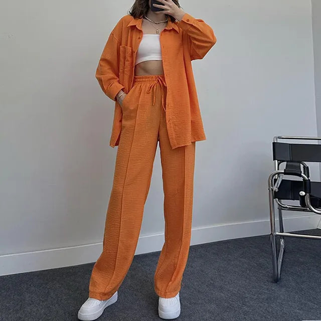 Lillymoda | Emmy - Schickes Freizeit-Set [Oberteil+Hose]