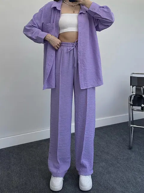 Lillymoda | Emmy - Schickes Freizeit-Set [Oberteil+Hose]