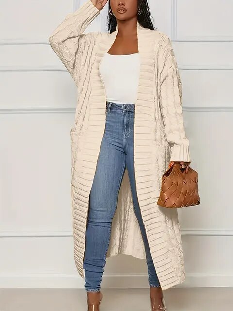 Lillymoda | Alice - Knitted Maxi Cardigan