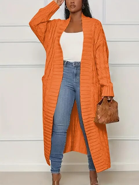 Lillymoda | Alice - Knitted Maxi Cardigan