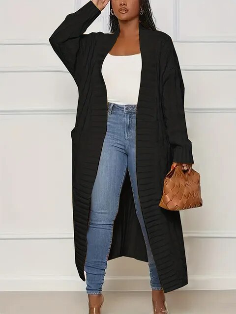 Lillymoda | Alice - Knitted Maxi Cardigan