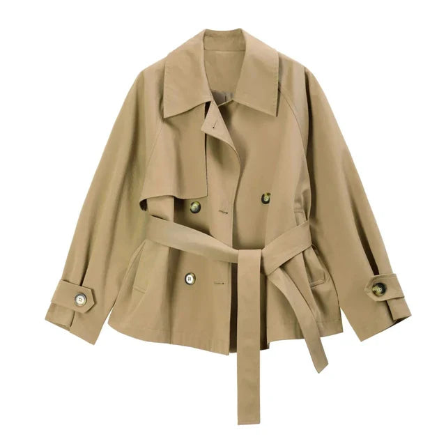 Lillymoda | Alora - lässiger Trenchcoat mit Gürtel