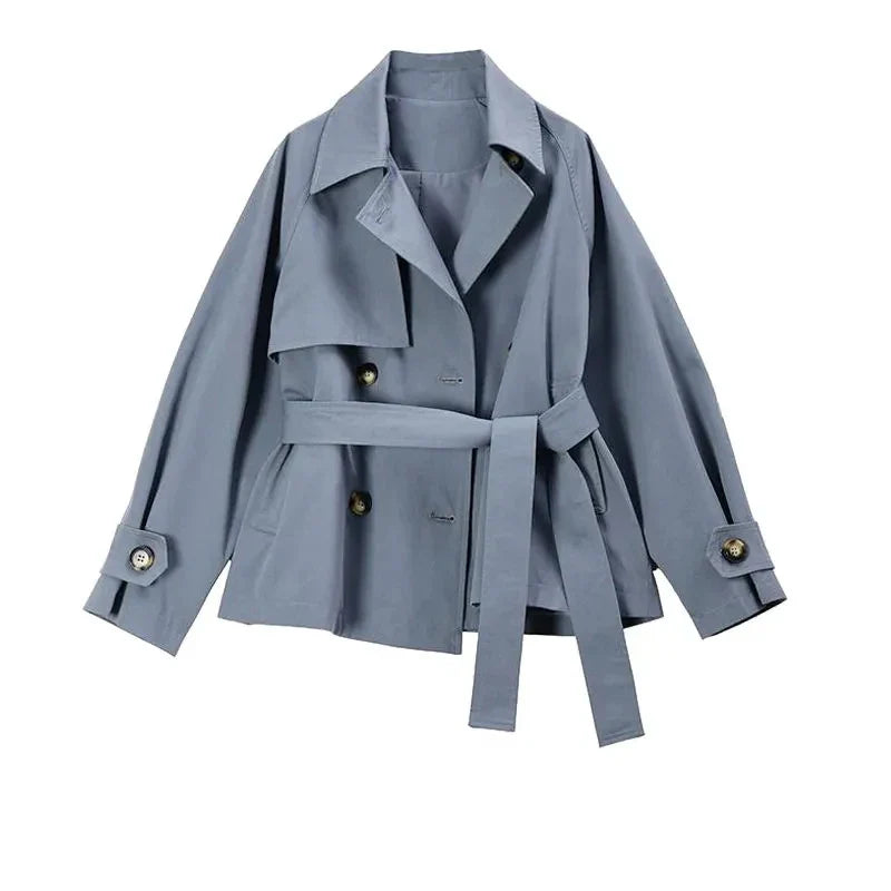 Lillymoda | Alora - lässiger Trenchcoat mit Gürtel