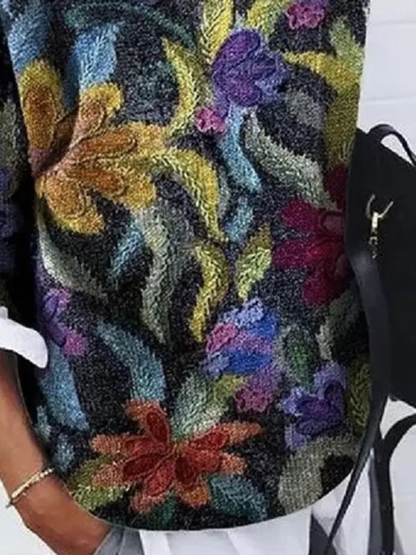 Lillymoda | Leonie - Modischer Pullover mit Aufdruck