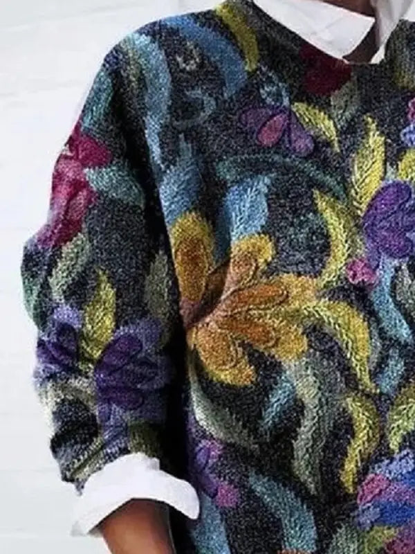 Lillymoda | Leonie - Modischer Pullover mit Aufdruck
