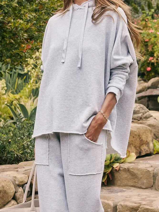 Lillymoda | Bailey - lässiges Streetwear-Set [Pullover + Hose]
