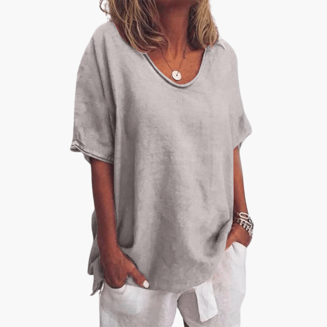 Bequeme lockere Bluse für Frauen
