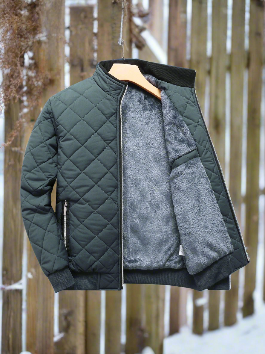Moderne, warme, vielseitige Steppjacke Herren