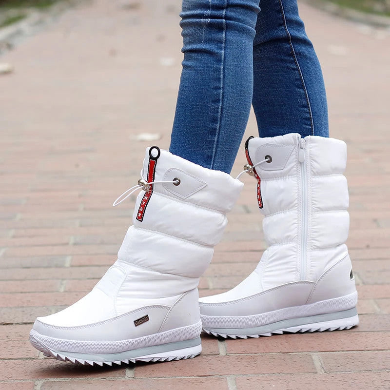 Lillymoda | Amelie - Winter Schneeschuhe Rutschfest und wasserdicht