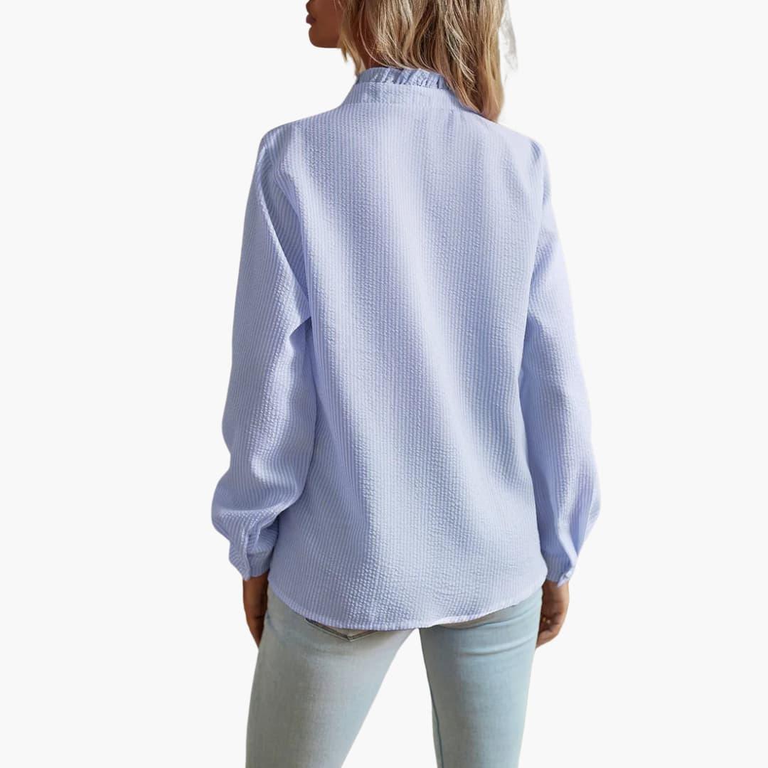 Schmeichelnde, maßgeschneiderte Bluse für Damen