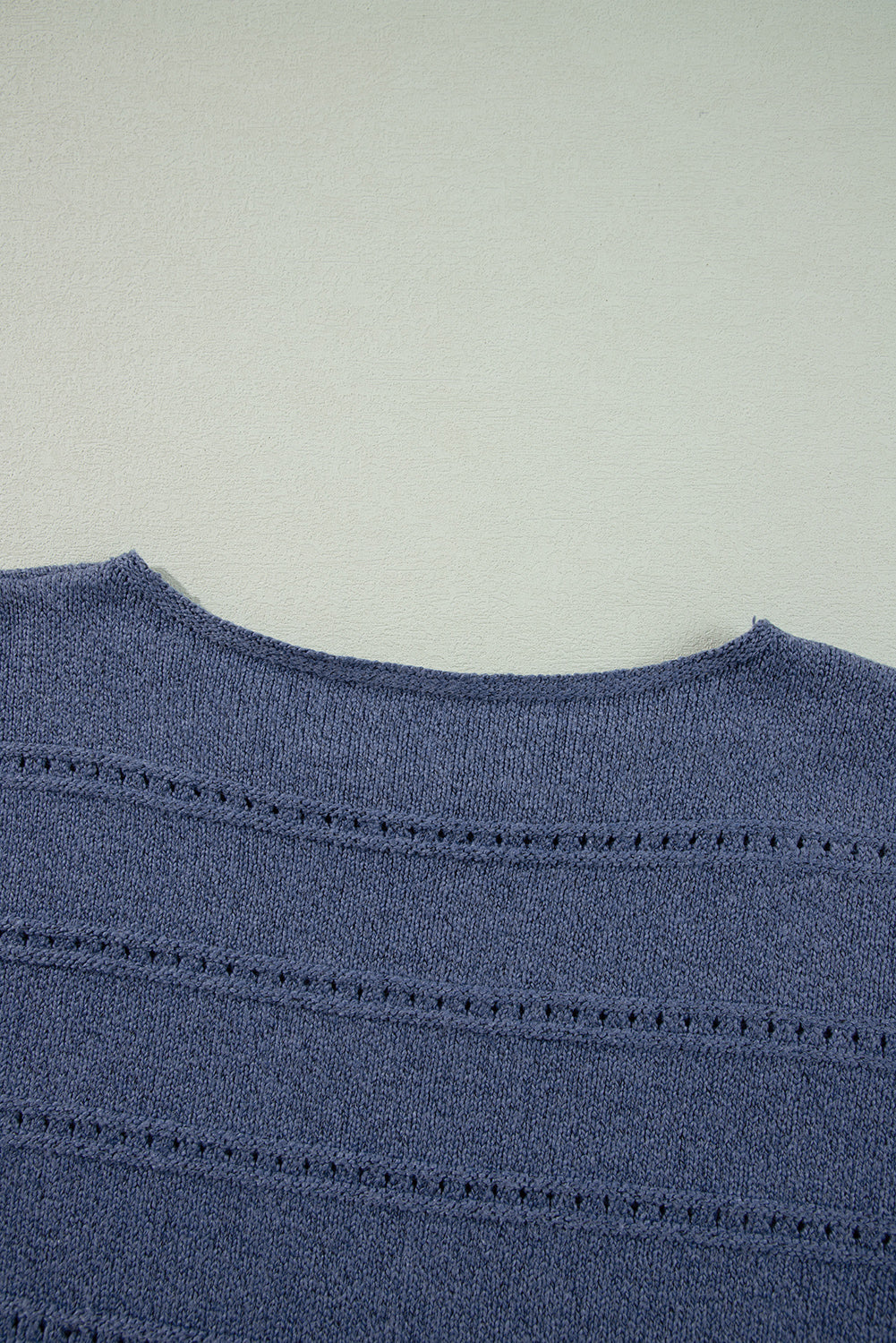 Schulterfreier Pullover – Lässiger Strickpullover für Herbst und Winter 2024 - Athina