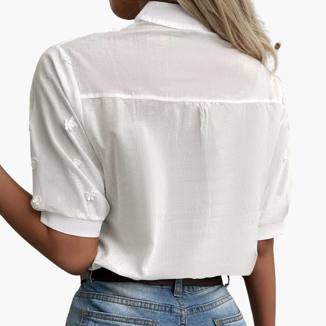 Stilvolle moderne Alltagsbluse für Frauen