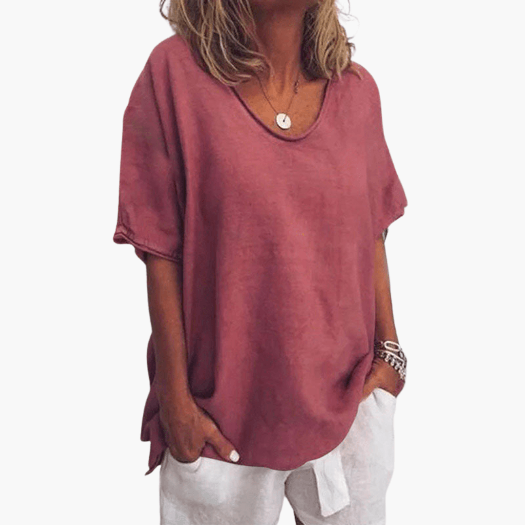 Bequeme lockere Bluse für Frauen