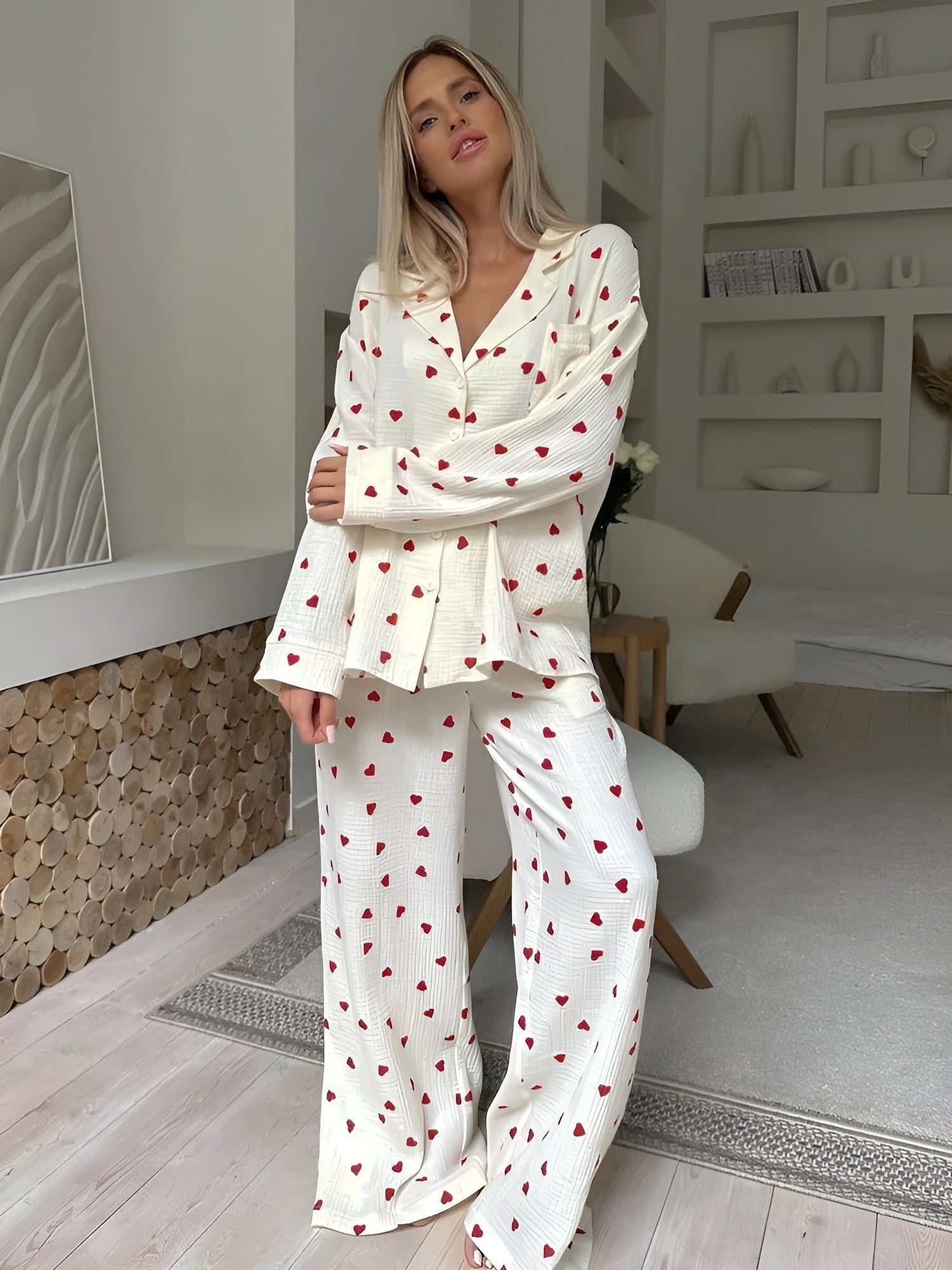 Lillymoda | Daisy - Herz-Pyjama