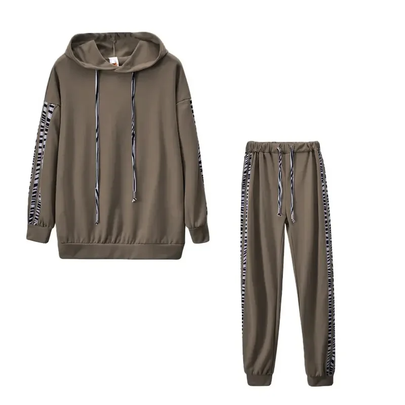 Lillymoda | Diana - Trendy Stripes Trainingsanzug [Jacke+Hose]