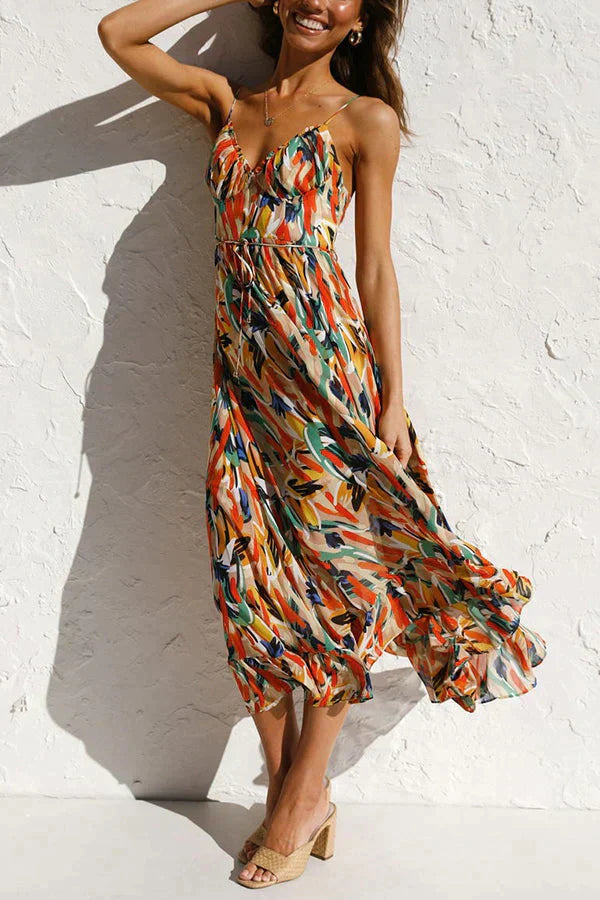 Lillymoda | Griselda - Elegantes Sommer-Midikleid