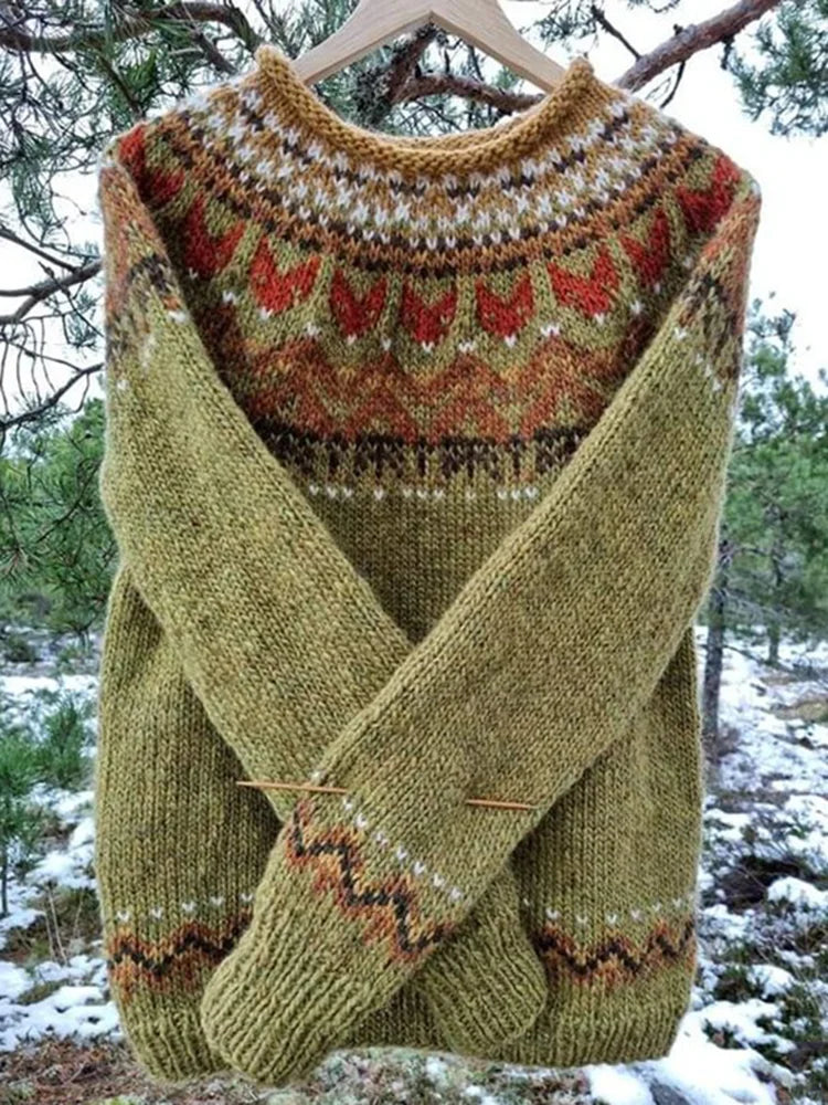 Lena | Kuscheliger Winterpullover für Damen