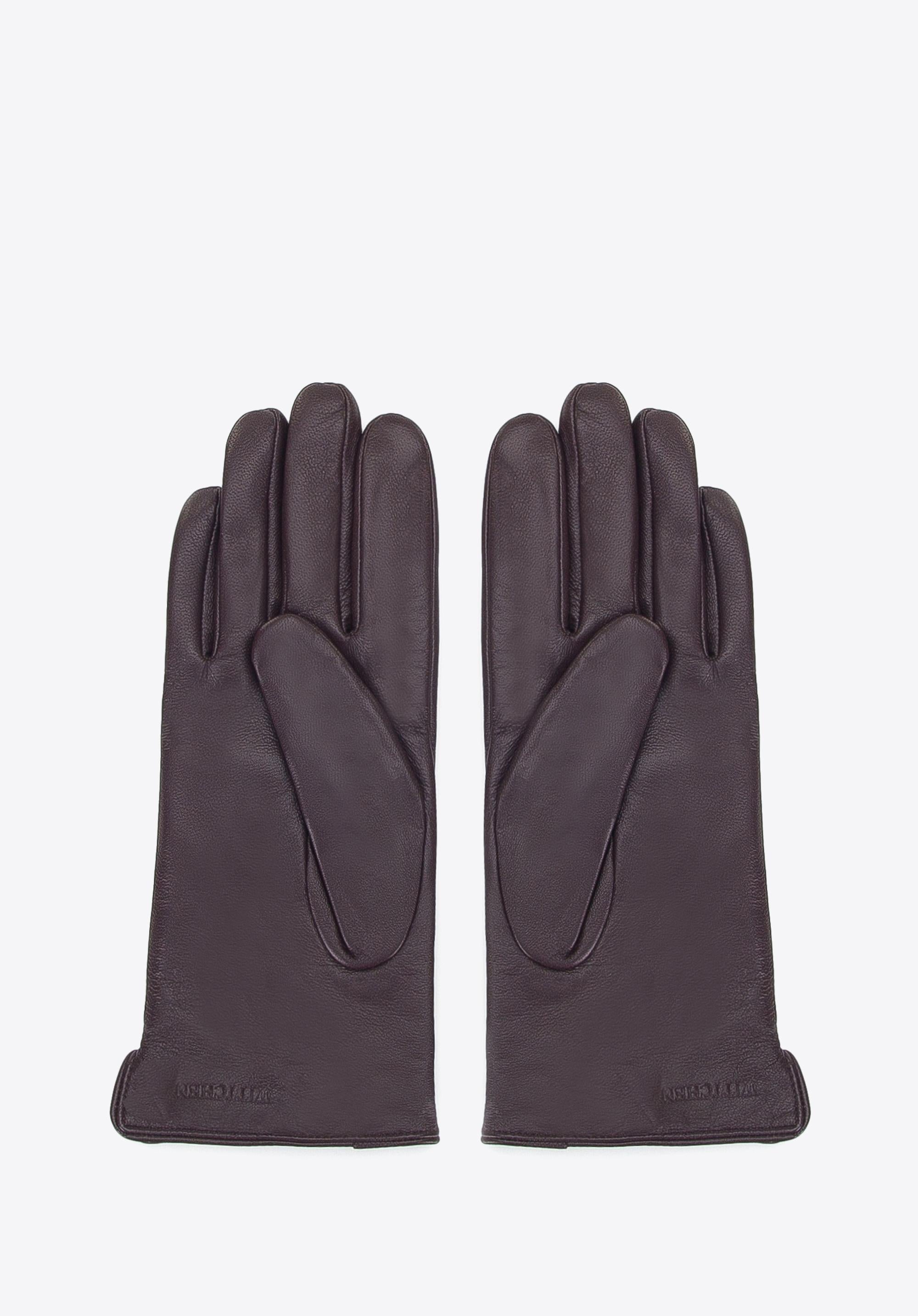 Handschuhe mit Zick-Zack-Steppung Kollektion 2024