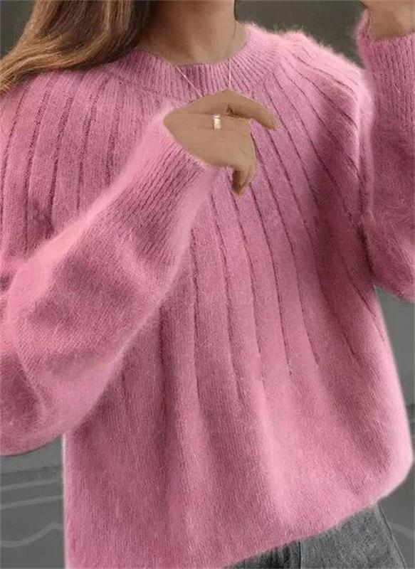 Lillymoda | Bryanna - trendiger, weicher Strickpullover