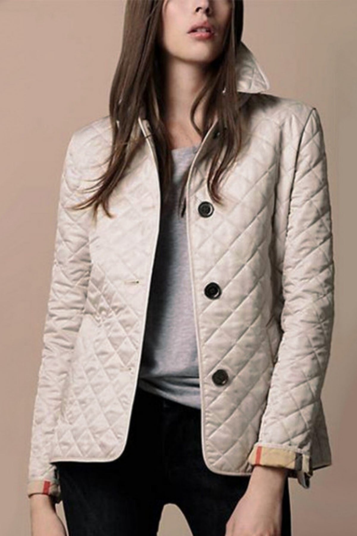 Loveley | Damen Knopf Daunen Puffer Jacke | Lässig