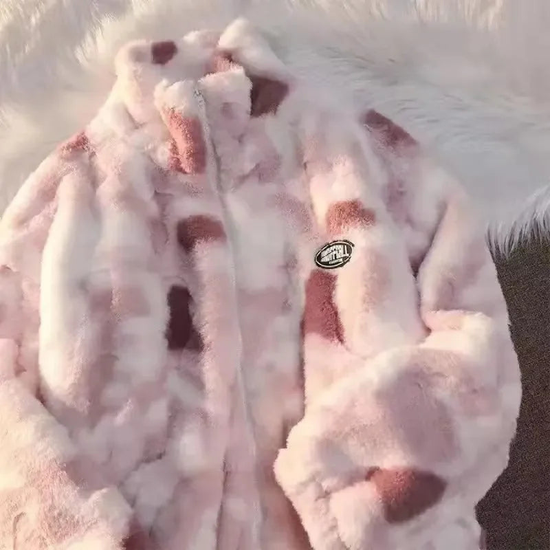Lillymoda | Charlotte - Warme Plüschjacke