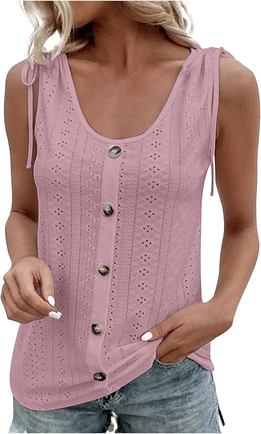 Damen Öse Tanktop | Sommer