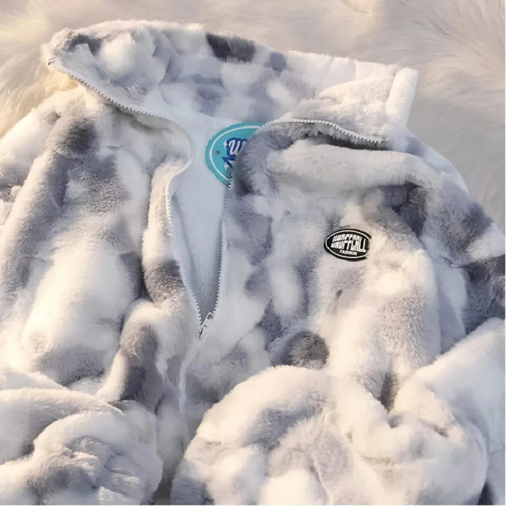Lillymoda | Charlotte - Warme Plüschjacke