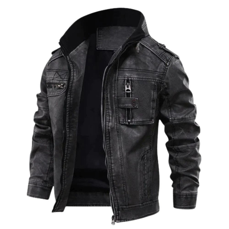 Alpha-Lederjacke