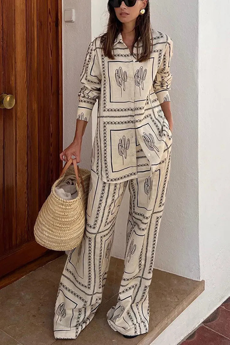 Lillymoda | Engel - Elegantes Bedrucktes Set [Hemd+Hose]