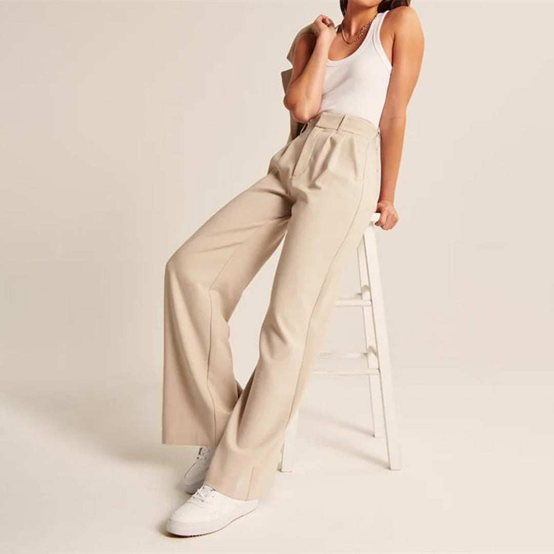 Ginette - Elegante Hochtaillierte Hose