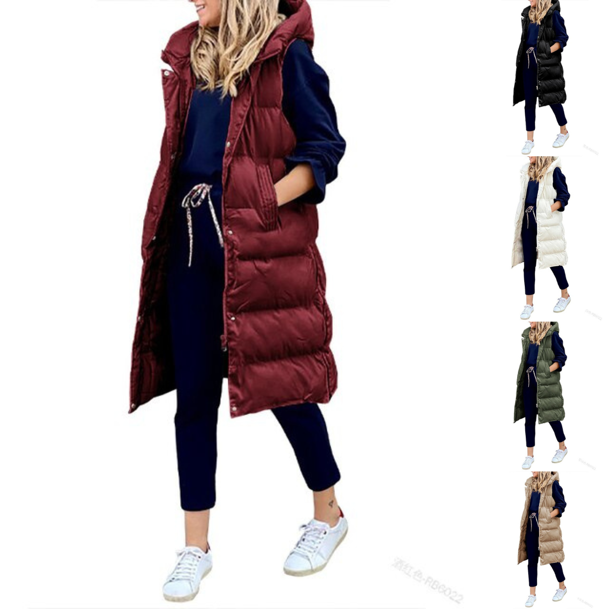 Lillymoda | Adeline - Ärmellose Baumwoll Weste