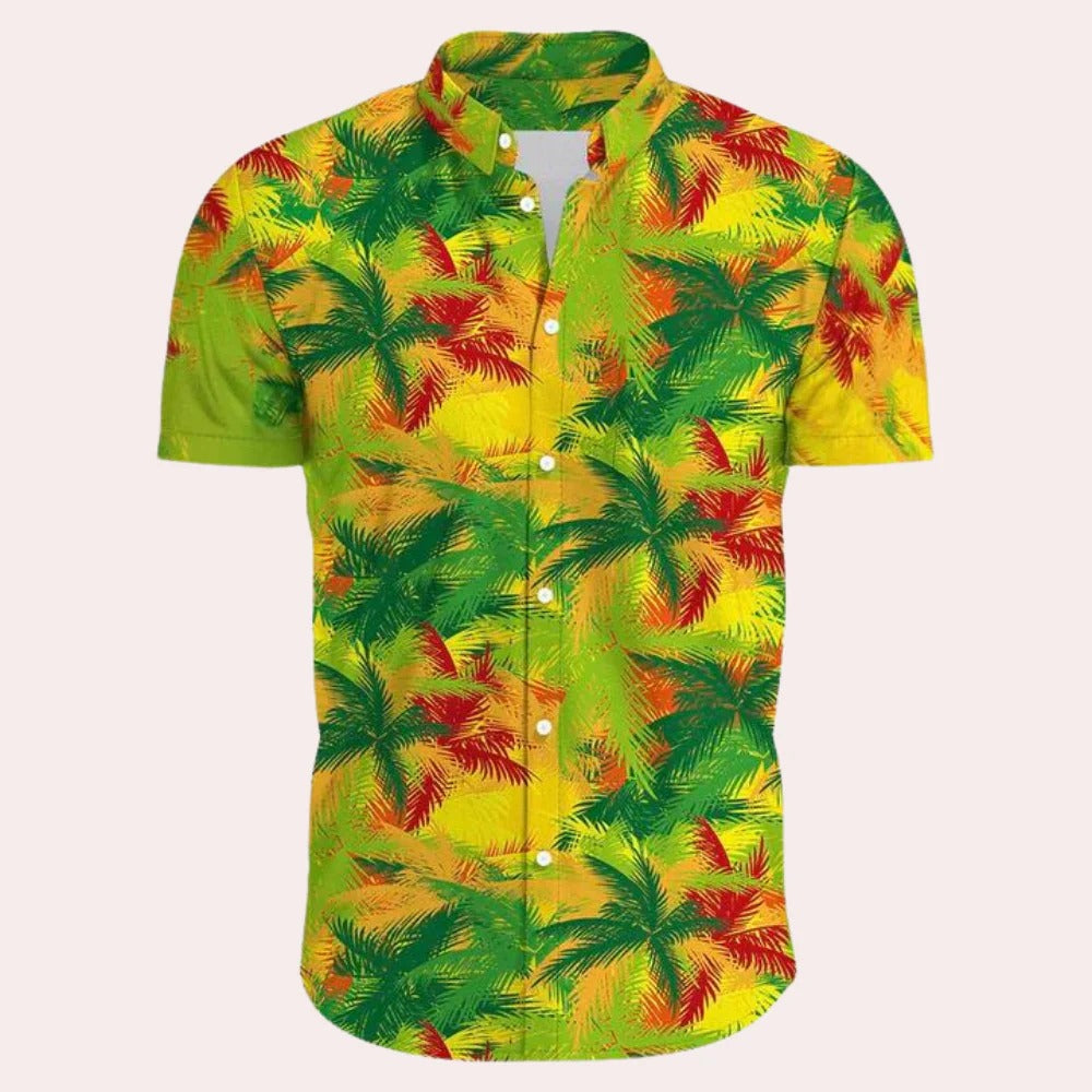 Vittore - Trendiges hawaiianisches Hemd für Männer