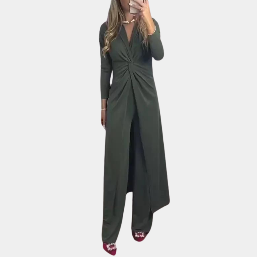 Lillymoda | Desiree -Elegant Trendy Chic Set [Top+Hose]