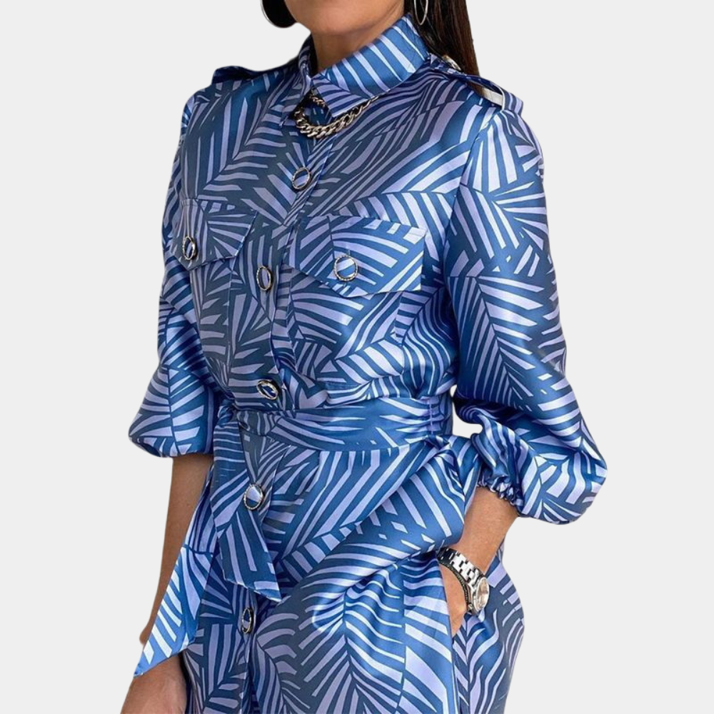 Lillymoda | Dixie - Vintage-Lockeres Chic-Set [Oberteil+Hose]