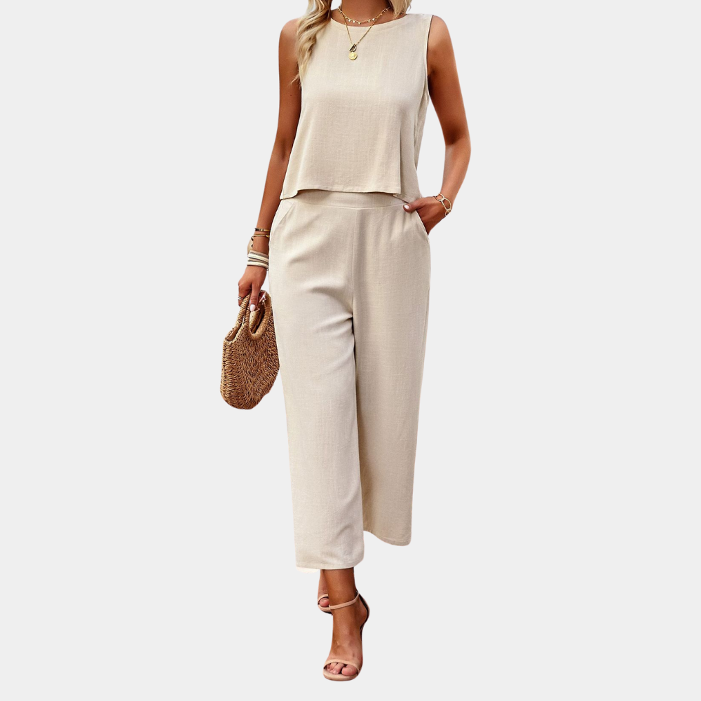 Lillymoda | Danica - Lässig-schickes Set [Top+Hose]