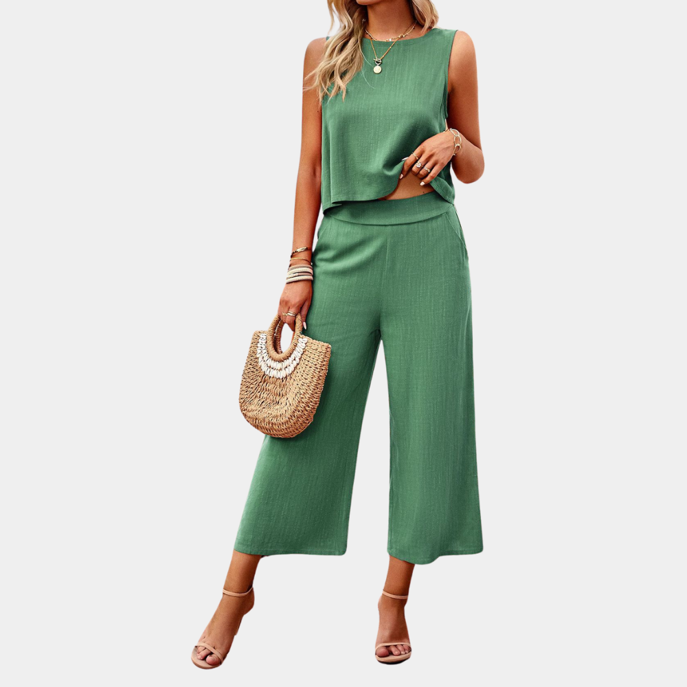 Lillymoda | Danica - Lässig-schickes Set [Top+Hose]