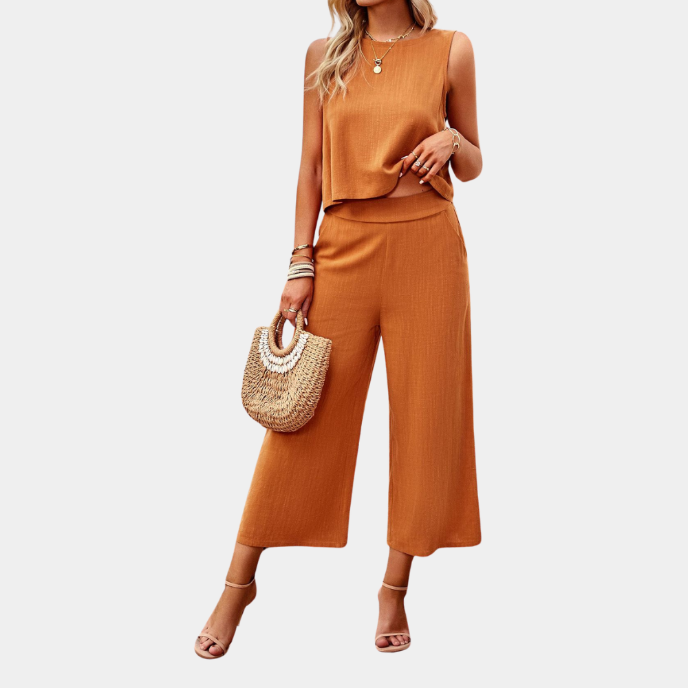 Lillymoda | Danica - Lässig-schickes Set [Top+Hose]