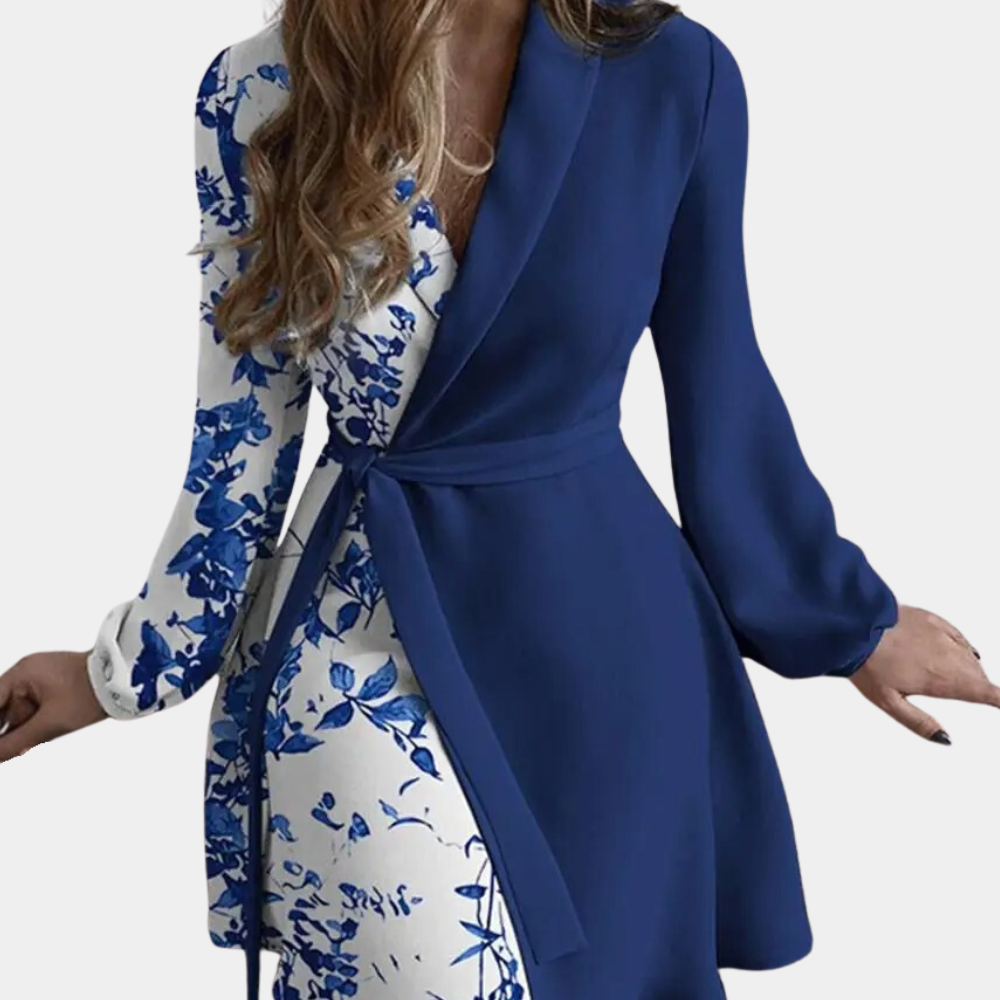 Lillymoda | Dream - Elegantes bedrucktes Wickelkleid