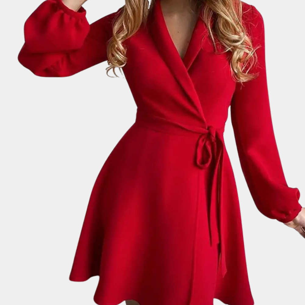 Lillymoda | Dream - Elegantes bedrucktes Wickelkleid