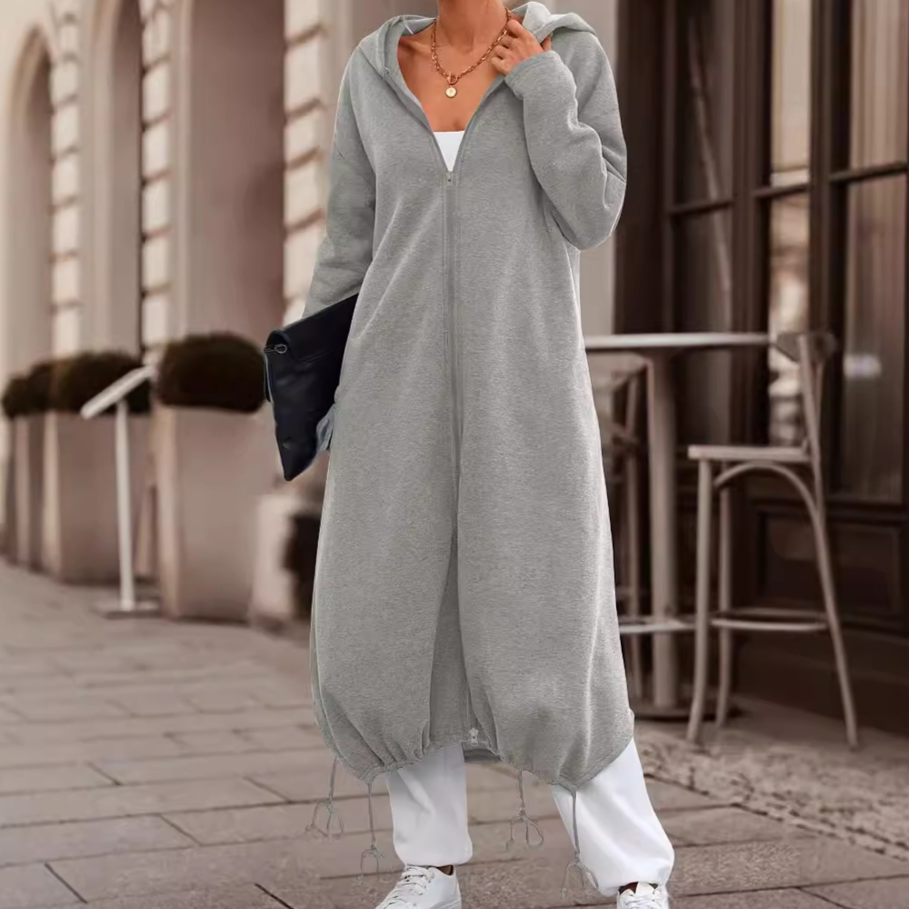 Lillymoda | Everlee - Lange Kapuzenwinterjacke