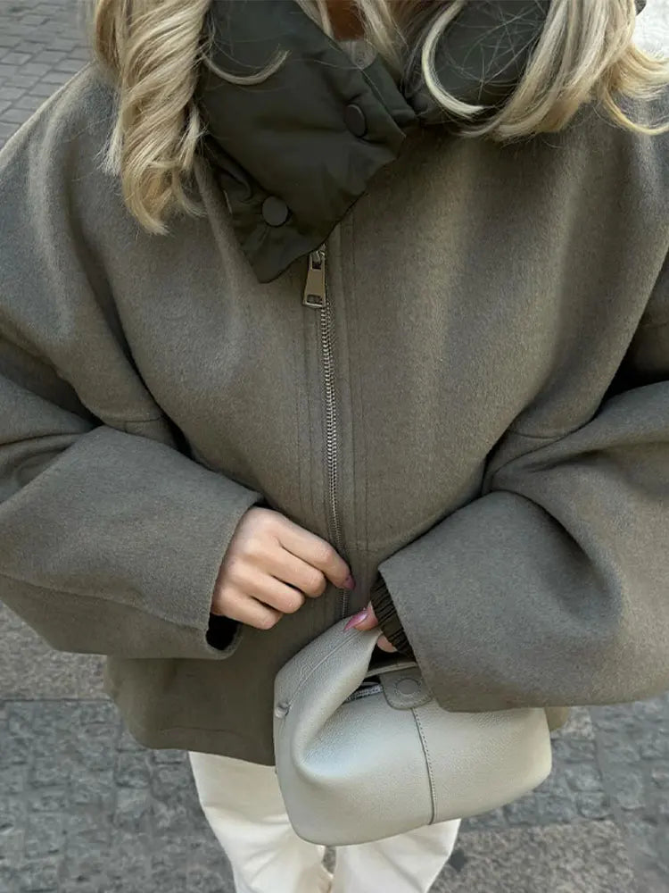 Lillymoda | Felicity - Lässige Lockere Kapuzenjacke